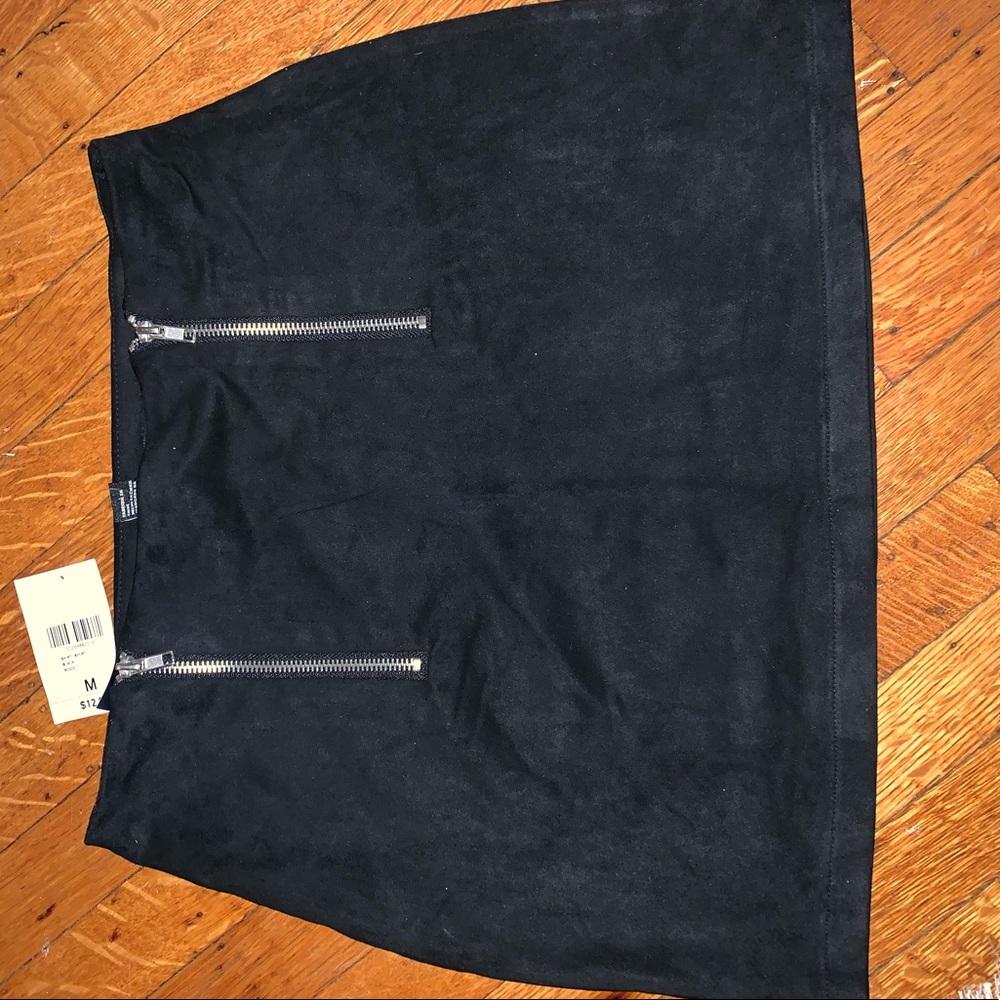 Suede Forever 21 Skirt